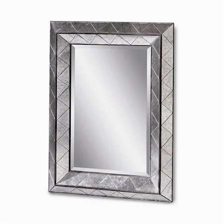 Sparkling Pyramid Frame Mirror